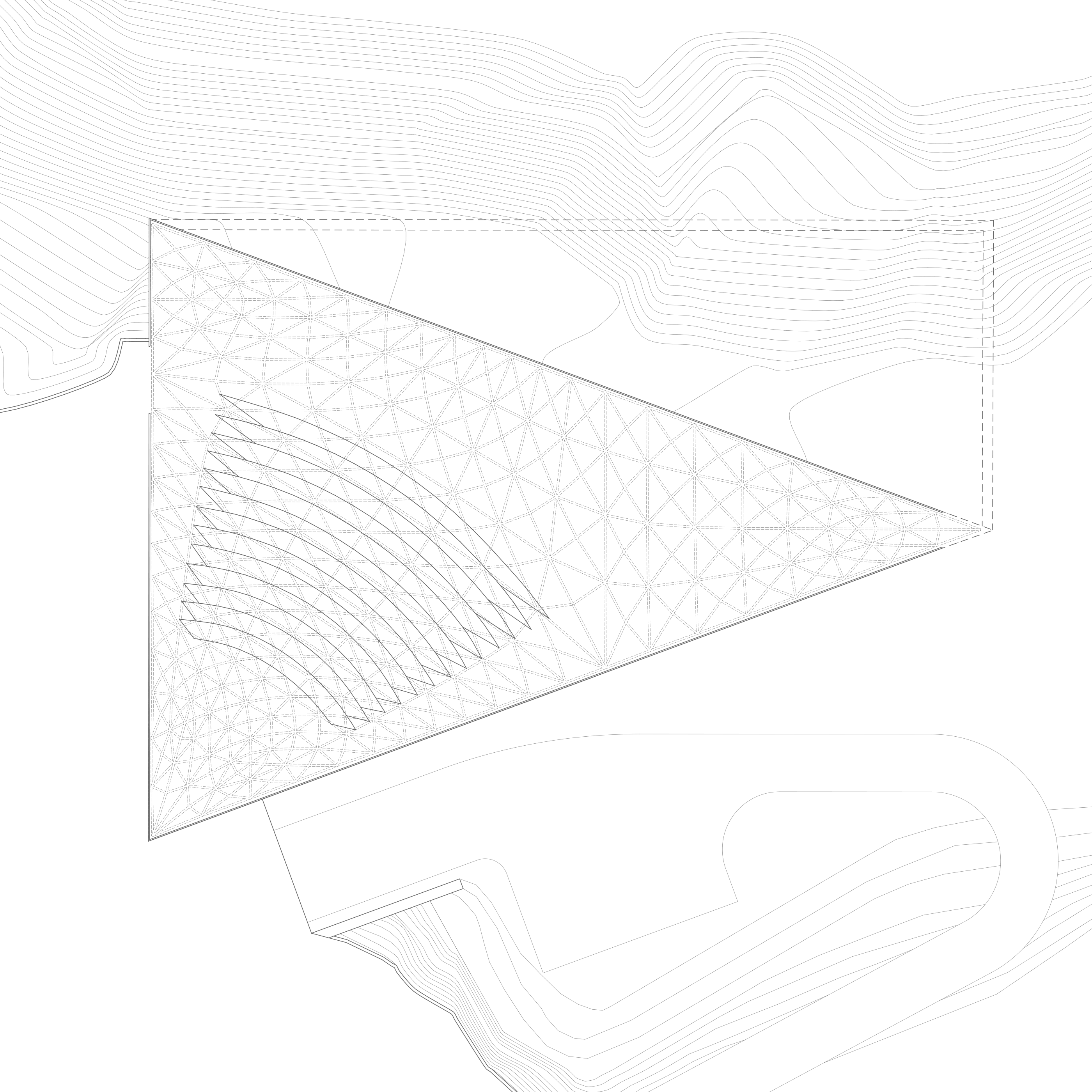 Floor plan 4 for Prism, Bamiyan, Afghanistan.